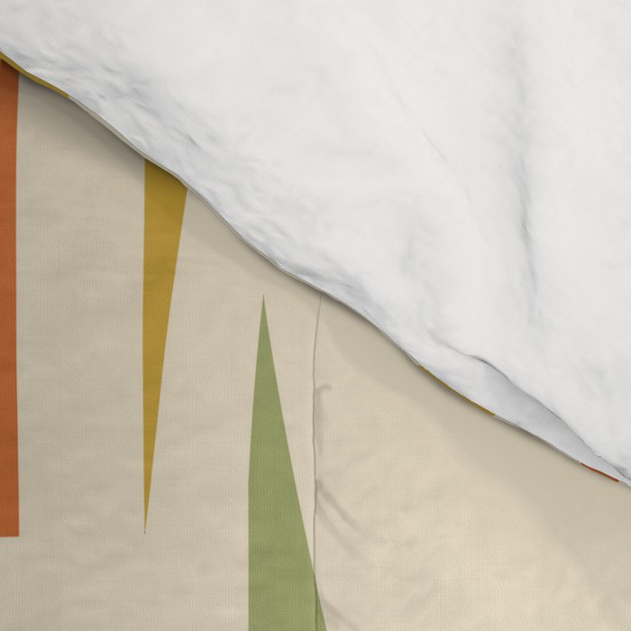 Mid Century Modern Ornaments  Comforter Gallery Image 4