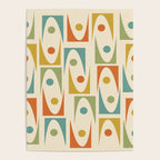 Mid Century Modern Ornaments  Poster Gallery Image 4