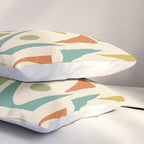 Mid Century Modern Ornaments  Pillow Sham Gallery Image 3