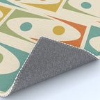 Mid Century Modern Ornaments  Rug Gallery Image 4