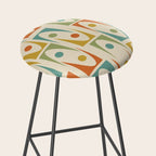 Mid Century Modern Ornaments  Stool Gallery Image 2