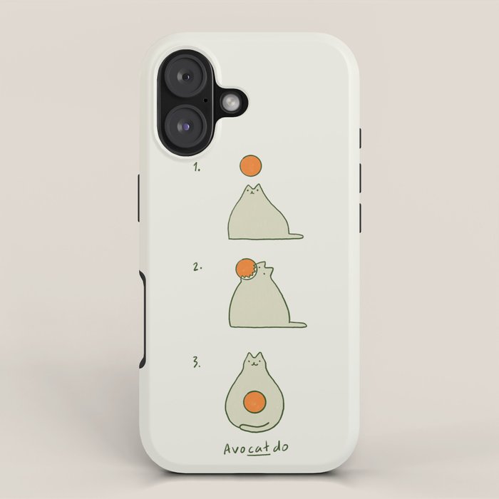 Cat Landscape 117 AvoCatdo iPhone Case Gallery Image 1