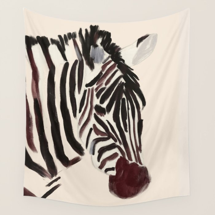 Zebra Wall Tapestry Gallery Image 4