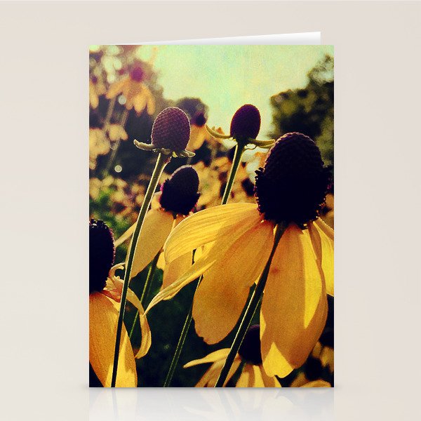 Sunshine and Flowers Stationery Card Gallery Image 1
