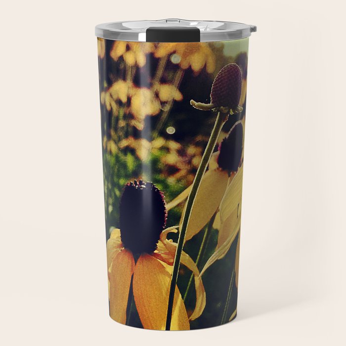 Sunshine and Flowers Travel Mug Gallery Image 1