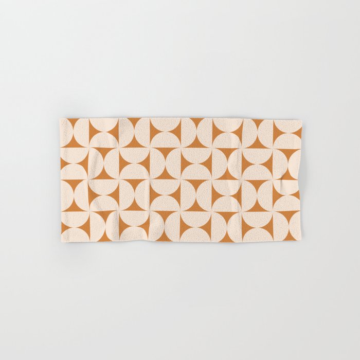 Bauhaus Mid Century Modern Geometric Pattern IX Towels Gallery Image 1