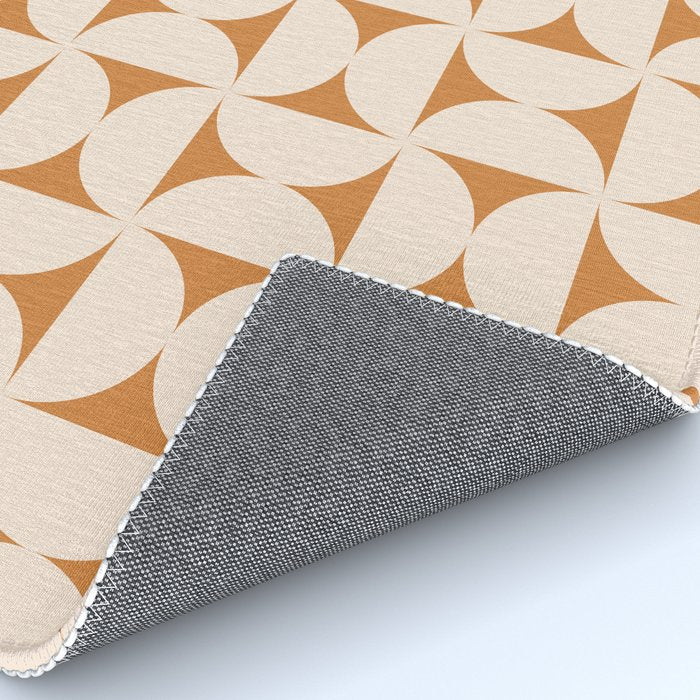 Bauhaus Mid Century Modern Geometric Pattern IX Rug Gallery Image 4