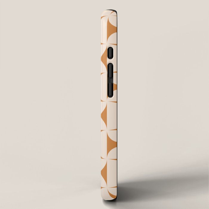 Bauhaus Mid Century Modern Geometric Pattern IX iPhone Case Gallery Image 2