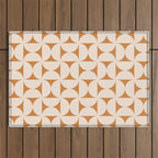 Bauhaus Mid Century Modern Geometric Pattern IX Outdoor Rug Gallery Image 1