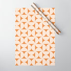 Bauhaus Mid Century Modern Geometric Pattern IX Wrapping Paper Gallery Image 1