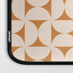 Bauhaus Mid Century Modern Geometric Pattern IX Laptop Sleeve Gallery Image 3