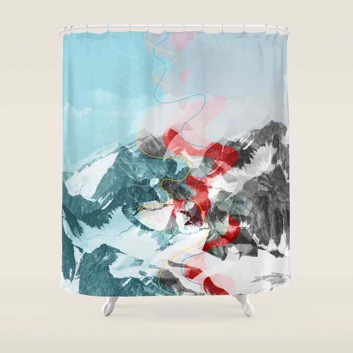 another abstract dream 2 Shower Curtain Gallery Image 1