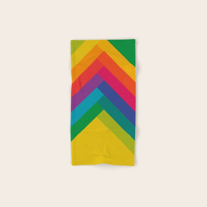 Bright Summer Lines Bath Towel Gallery Image 1