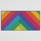 Bright Summer Lines Desk Mat Gallery Image 3