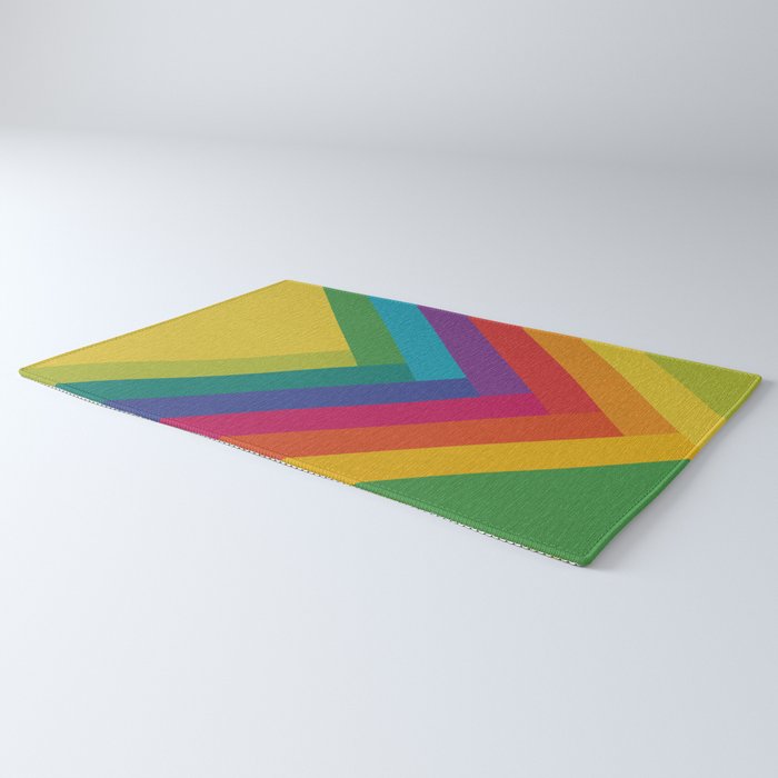 Bright Summer Lines Rug Gallery Image 3