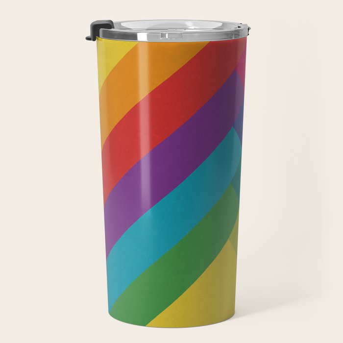 Bright Summer Lines Travel Mug Gallery Image 3