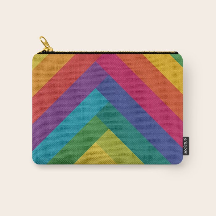 Bright Summer Lines Carry All Pouch Gallery Image 1
