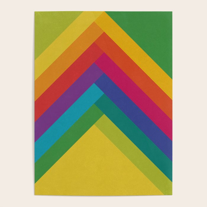Bright Summer Lines Poster Gallery Image 1