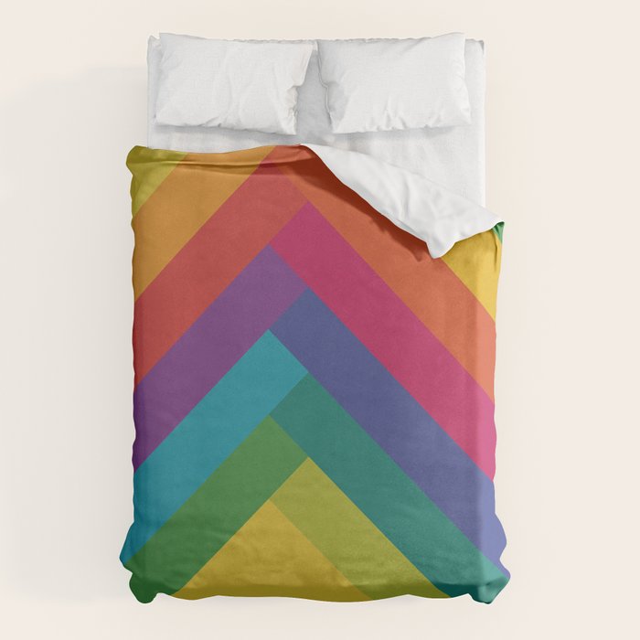 Bright Summer Lines Duvet Cover Gallery Image 6