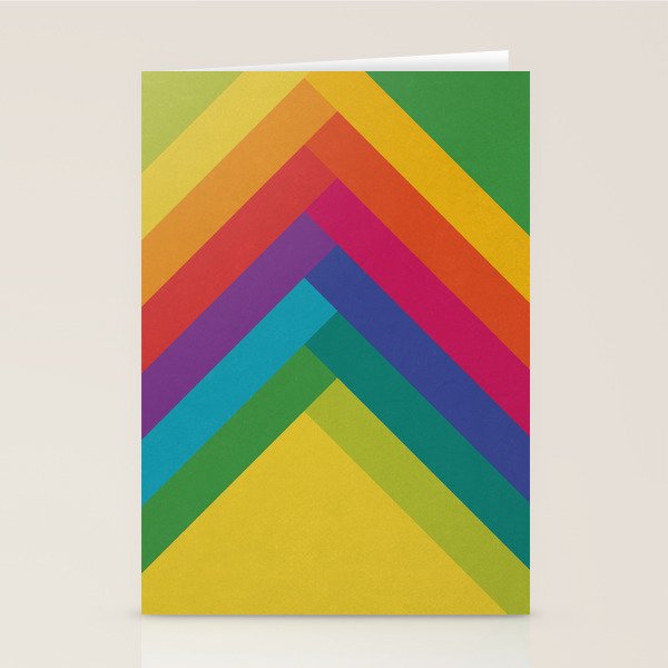 Bright Summer Lines Stationery Card Gallery Image 1