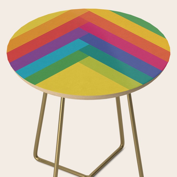 Bright Summer Lines Side Table Gallery Image 2