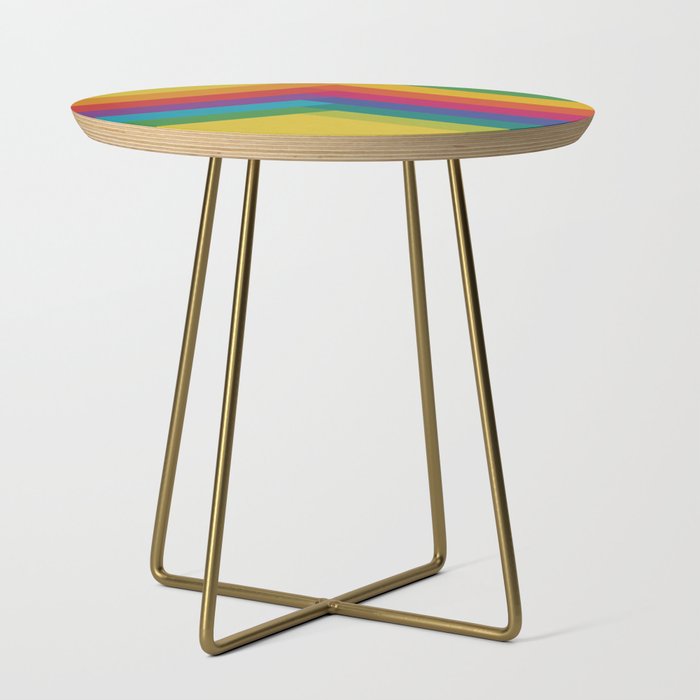 Bright Summer Lines Side Table Gallery Image 1