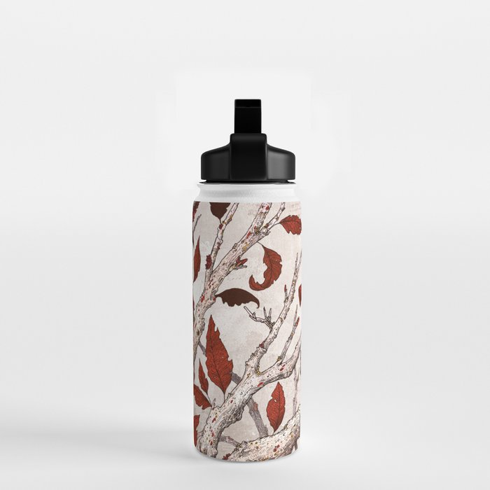 A Raven In Winter Water Bottle Gallery Image 2
