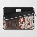 A Raven In Winter Laptop Sleeve Gallery Image 2