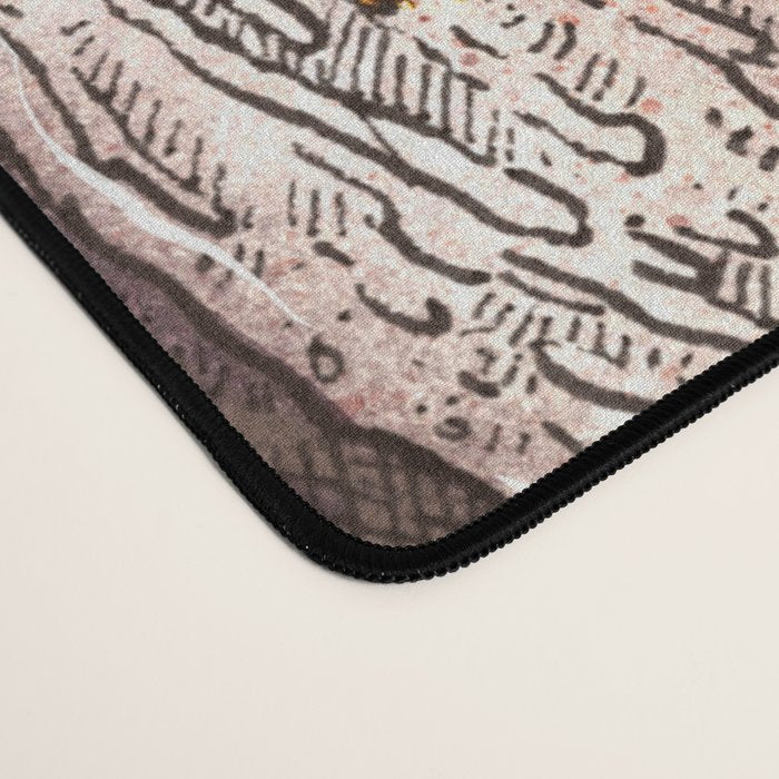 A Raven In Winter Desk Mat Gallery Image 4