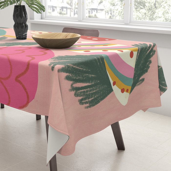 Xmas ornaments Tablecloth Gallery Image 3