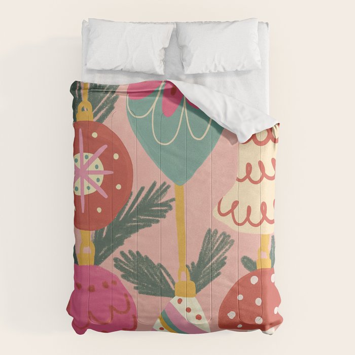 Xmas ornaments Comforter Gallery Image 1