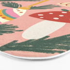 Xmas ornaments Bath Mat Gallery Image 3
