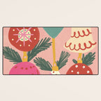 Xmas ornaments Desk Mat Gallery Image 3