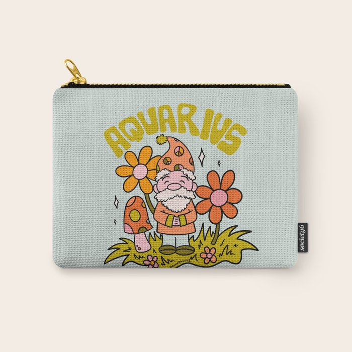 Aquarius Gnome Carry All Pouch Gallery Image 1