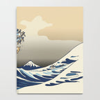 The Great Wave of Pugs Vanilla Sky Notebook Gallery Image 4