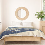 The Great Wave of Pugs Vanilla Sky Duvet Cover Gallery Image 3