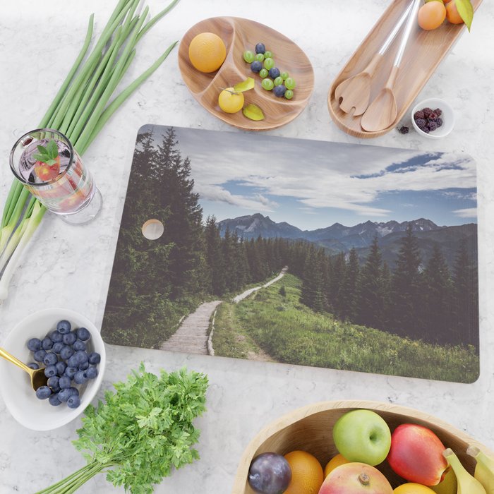 Greetings from the trail - Landscape and Nature Photography Cutting Board Gallery Image 2