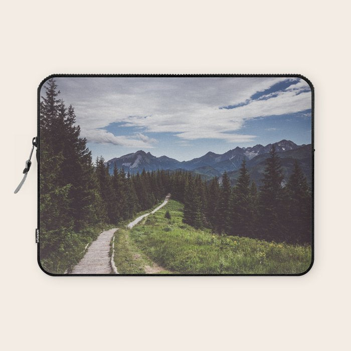 Greetings from the trail - Landscape and Nature Photography Laptop Sleeve Gallery Image 1