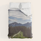 Greetings from the trail - Landscape and Nature Photography Duvet Cover Gallery Image 6