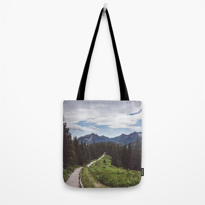 Greetings from the trail - Landscape and Nature Photography Tote Bag Gallery Image 2