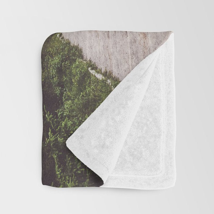 Greetings from the trail - Landscape and Nature Photography Throw Blanket Gallery Image 3