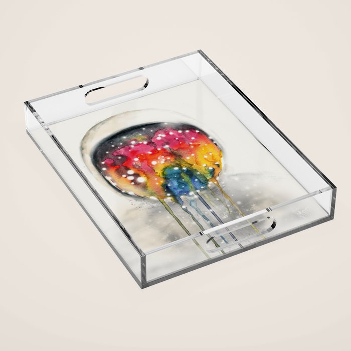 Somewhere in Space, I'm Dreaming Acrylic Tray Gallery Image 1