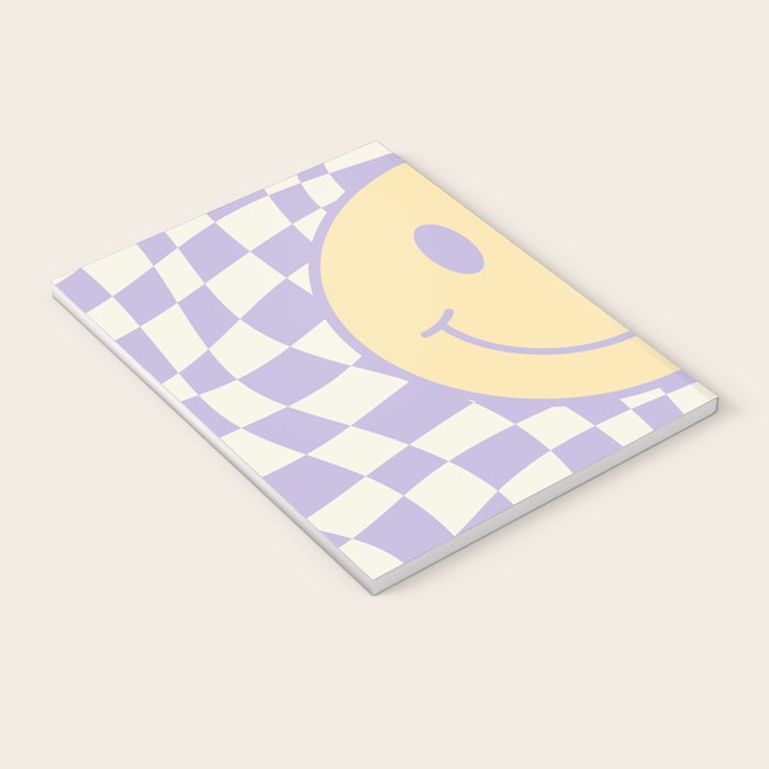 Smiley wavy checked Notebook Gallery Image 3