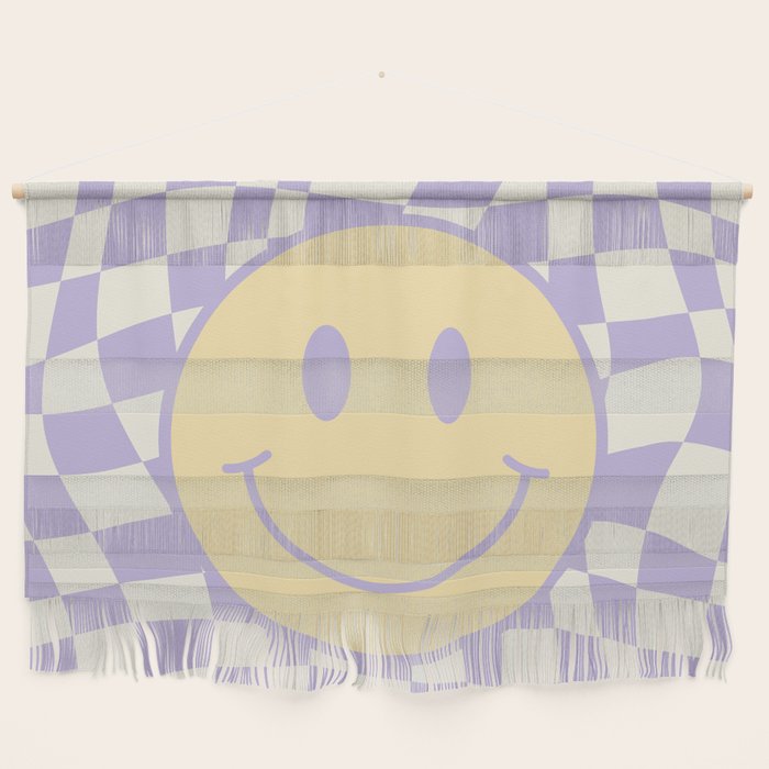 Smiley wavy checked Wall Hanging Gallery Image 1