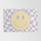 Smiley wavy checked Rug Gallery Image 2
