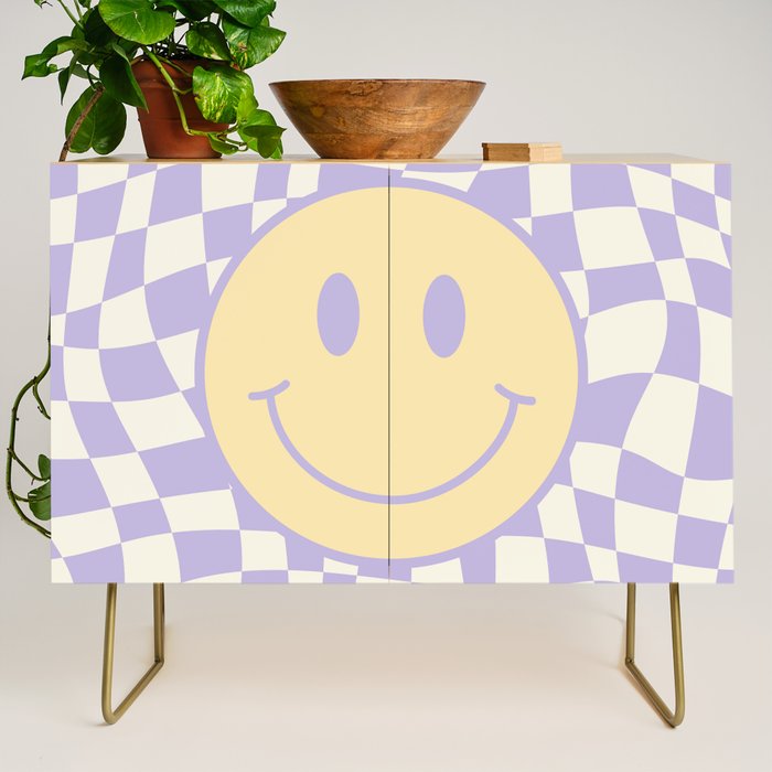 Smiley wavy checked Credenza Gallery Image 1
