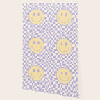 Smiley wavy checked Wallpaper Gallery Image 2