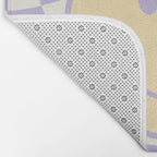 Smiley wavy checked Bath Mat Gallery Image 2