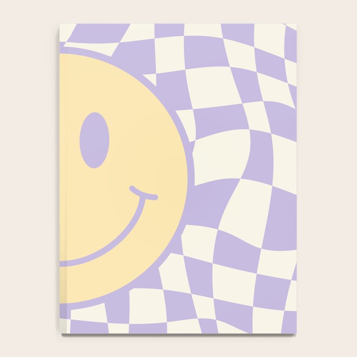 Smiley wavy checked Notebook Gallery Image 4