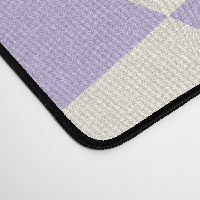 Smiley wavy checked Desk Mat Gallery Image 4